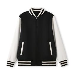 Men's/Unisex Wool Blend Soft Shell Varsity Jacket