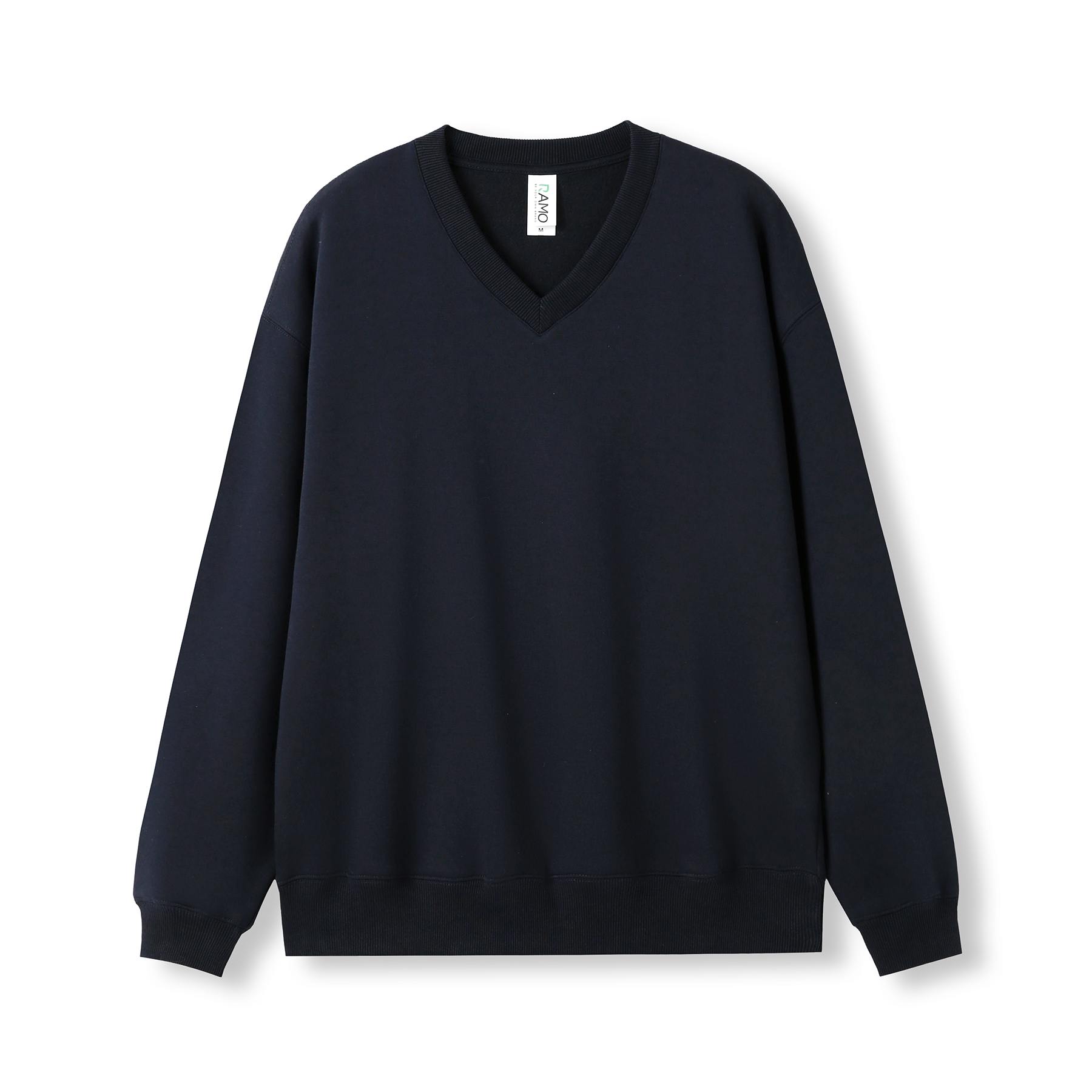 Men V-neck Fleece