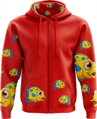 Fish out of Water Full Zip Hoodies Jacket - fungear.com.au