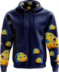 Fish out of Water Full Zip Hoodies Jacket - fungear.com.au