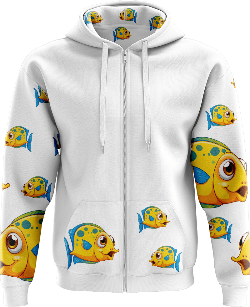 Fish out of Water Full Zip Hoodies Jacket - fungear.com.au