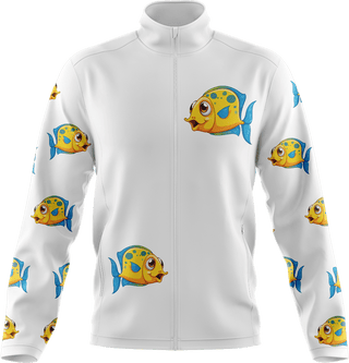 Fish Out Of Water Full Zip Track Jacket - fungear.com.au