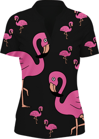 Flamingo Women's Polo - fungear.com.au
