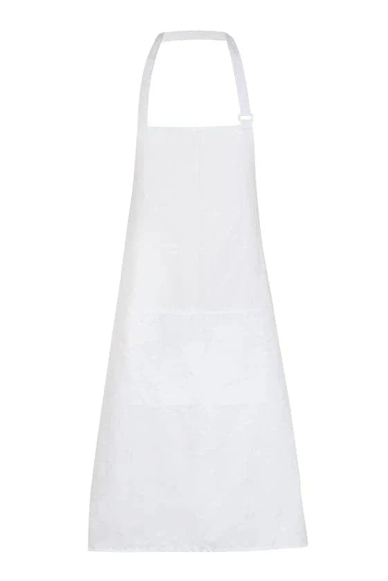 Full-bib Apron - 100% cotton canvas apron - kustomteamwear.com