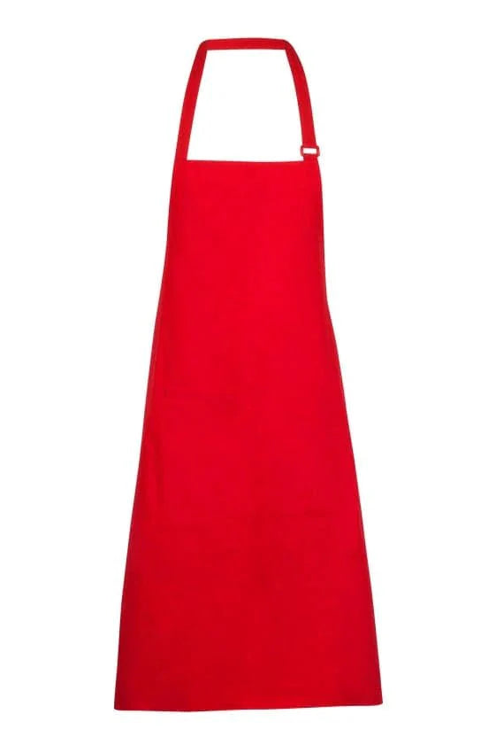 Full-bib Apron - 100% cotton canvas apron - kustomteamwear.com