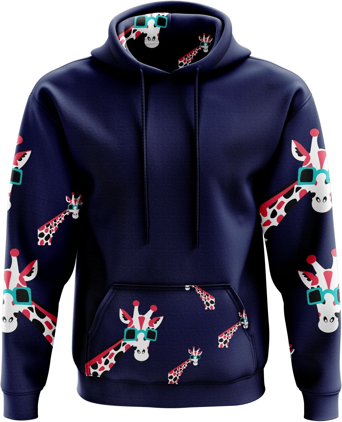 Gigi Giraffe Hoodies - kustomteamwear.com