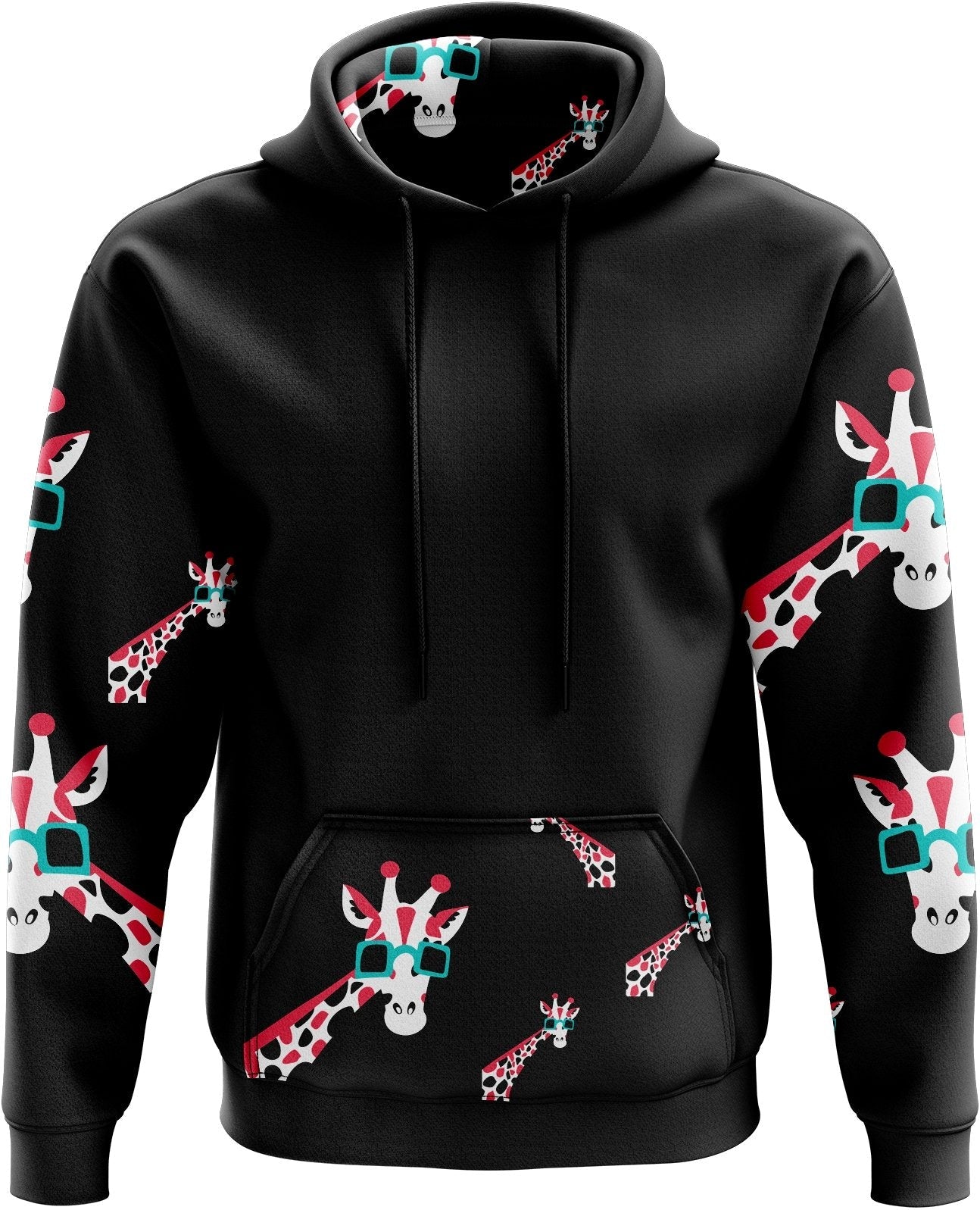 Gigi Giraffe Hoodies - kustomteamwear.com