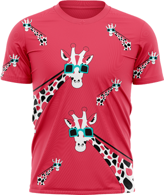 Gigi Giraffe T shirts - fungear.com.au