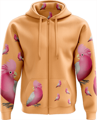 Glama Galah Full Zip Hoodies Jacket - fungear.com.au