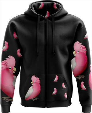 Glama Galah Full Zip Hoodies Jacket - fungear.com.au