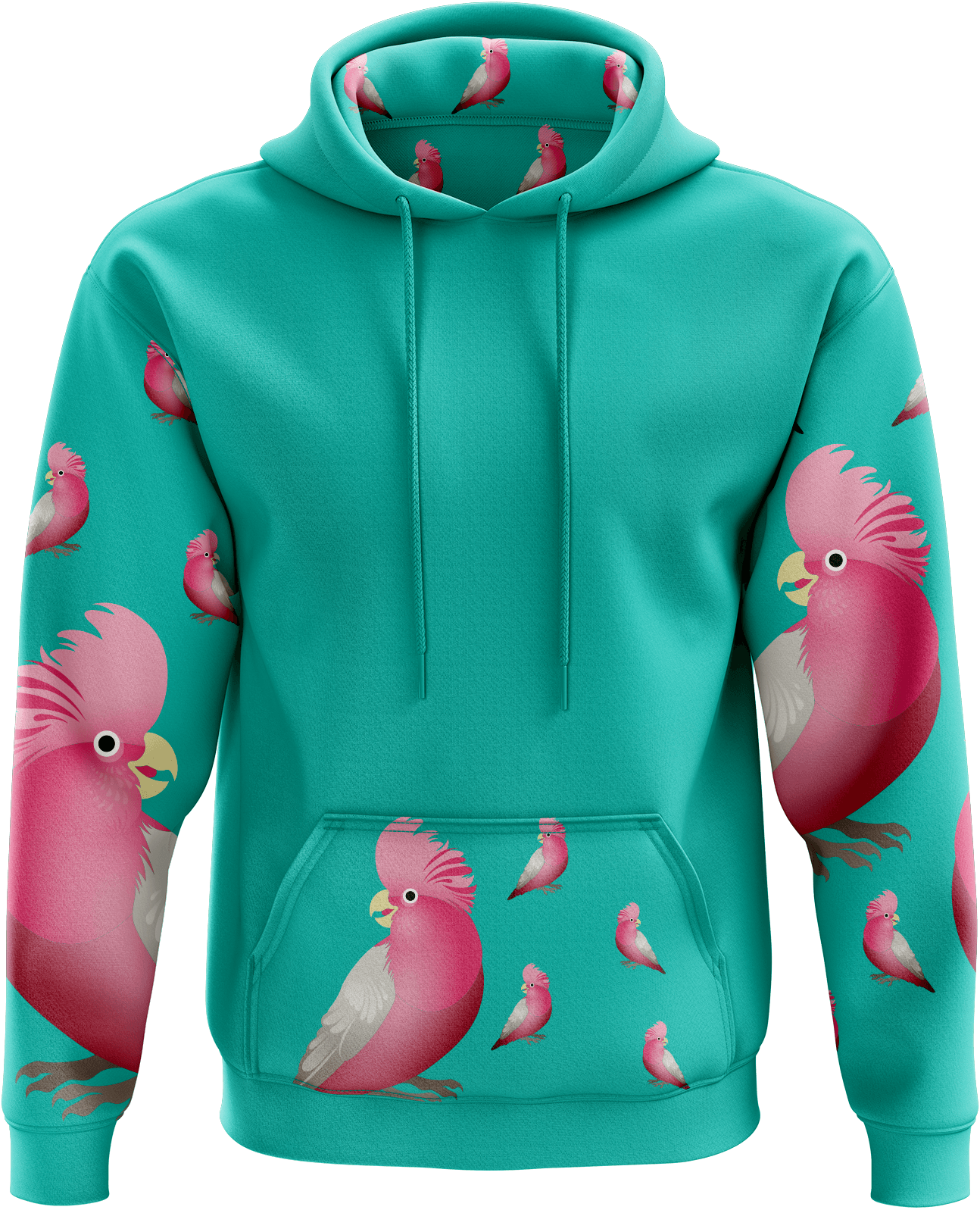 Glama Galah Hoodies - fungear.com.au