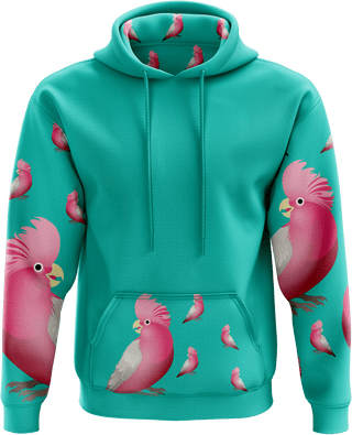 Glama Galah Hoodies - fungear.com.au