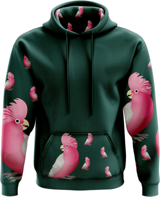 Glama Galah Hoodies - fungear.com.au