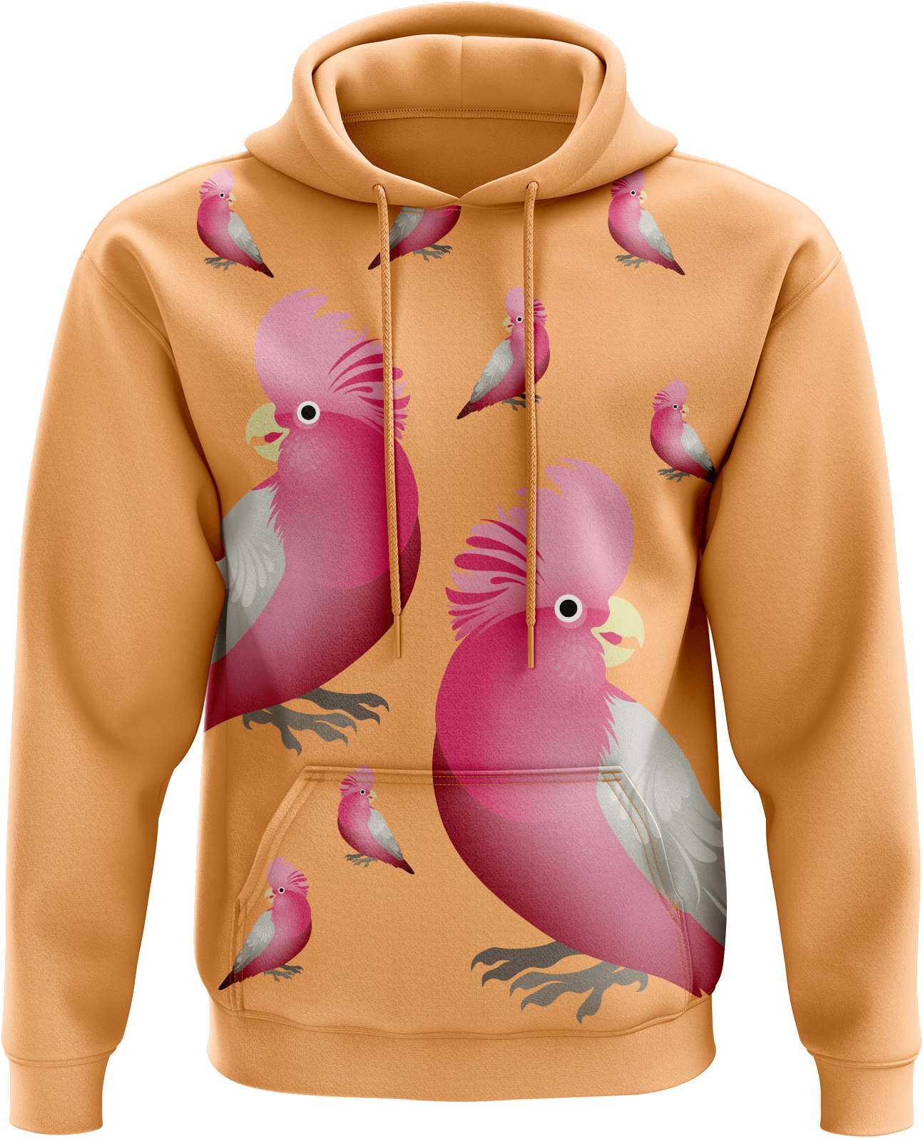 Glama Galah Hoodies - fungear.com.au