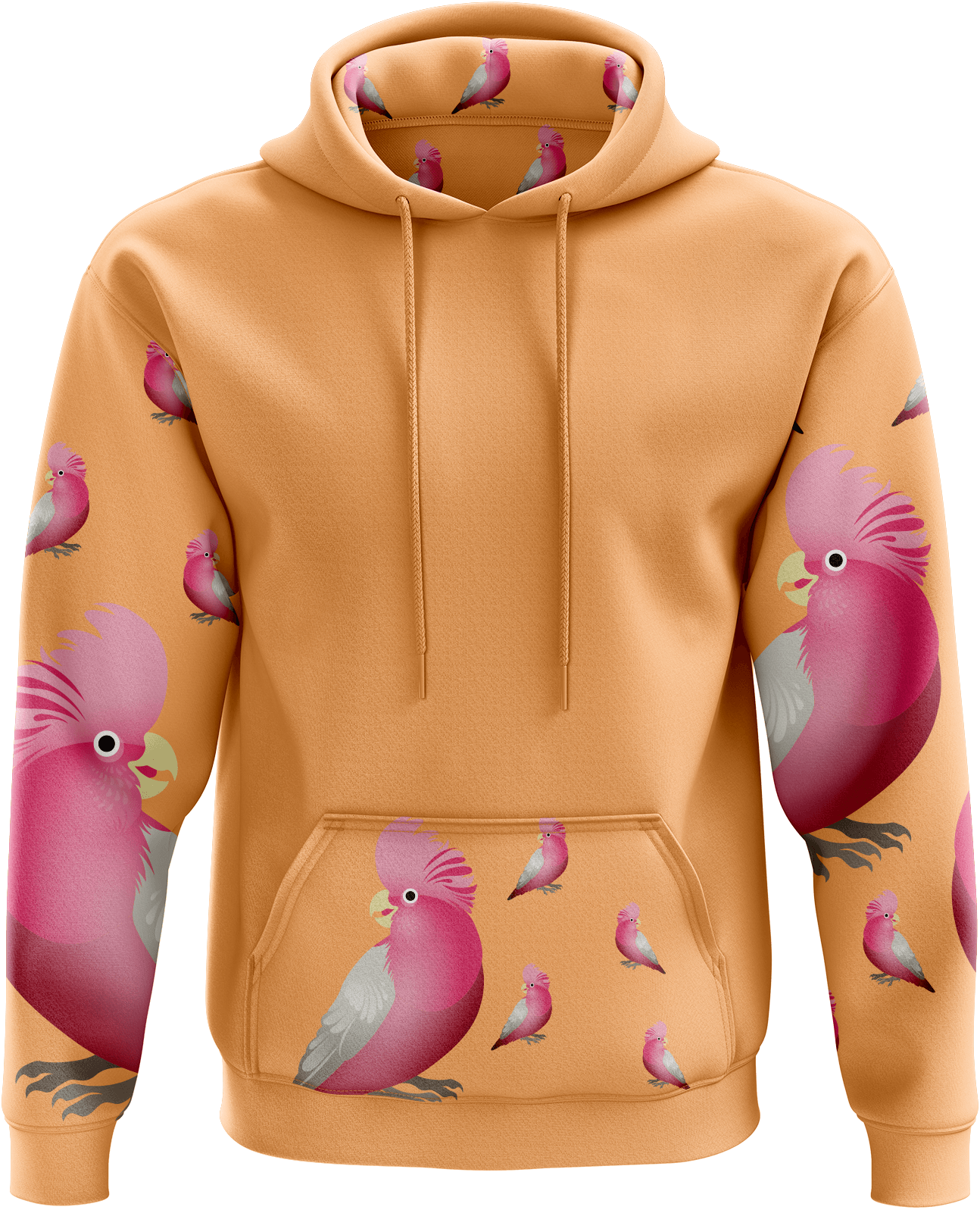 Glama Galah Hoodies - fungear.com.au