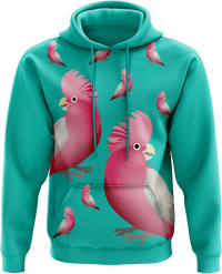 Glama Galah Hoodies - fungear.com.au