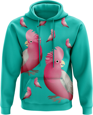 Glama Galah Hoodies - fungear.com.au