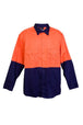 navy/orange