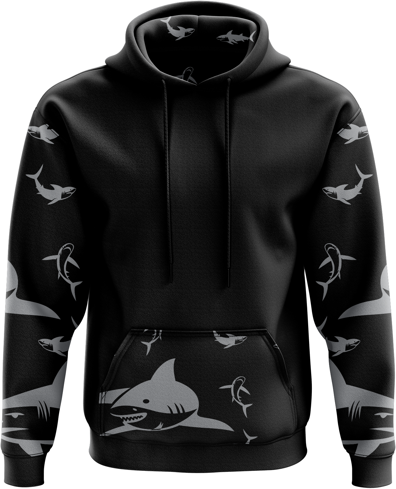 Hoodie Swim With Sharks - fungear.com.au