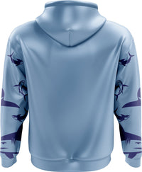 Hoodie Swim With Sharks - kustomteamwear.com