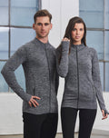 JK39 Unisex Seamless Heather Jacket