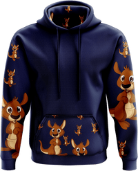 Kanga Back Hoodies - fungear.com.au