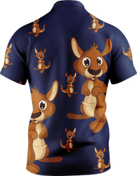 Kanga Back Men's Short Sleeve Polo - fungear.com.au