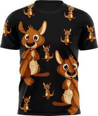 Kanga T shirts - fungear.com.au