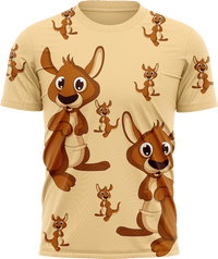 Kanga T shirts - fungear.com.au