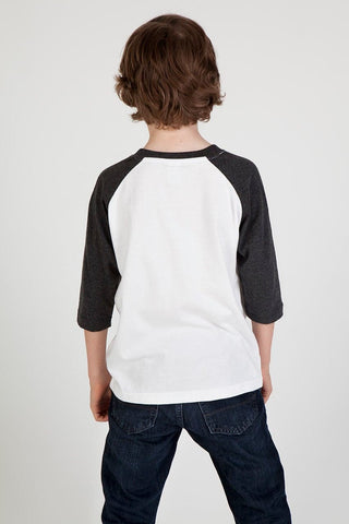 Kids 3/4 Raglan Sleeve T-shirt - kustomteamwear.com