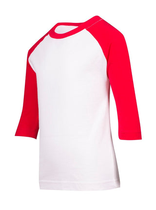 Kids 3/4 Raglan Sleeve T-shirt - kustomteamwear.com