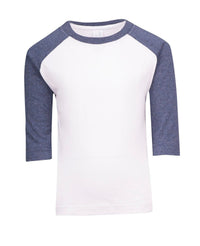 Kids 3/4 Raglan Sleeve T-shirt - kustomteamwear.com