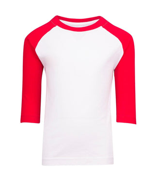 Kids 3/4 Raglan Sleeve T-shirt - kustomteamwear.com
