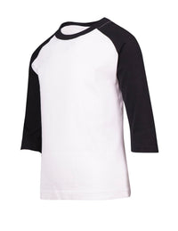 Kids 3/4 Raglan Sleeve T-shirt - kustomteamwear.com