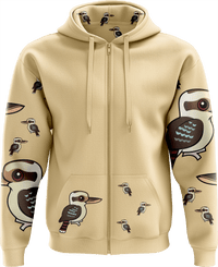 Kooky Kooka Full Zip Hoodies Jacket - fungear.com.au