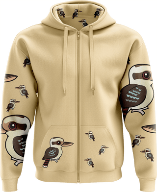 Kooky Kooka Full Zip Hoodies Jacket - fungear.com.au