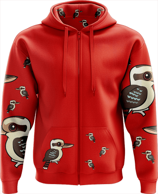 Kooky Kooka Full Zip Hoodies Jacket - fungear.com.au