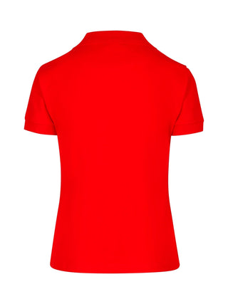 Ladies 100% Cotton Pique Knit Polo - kustomteamwear.com