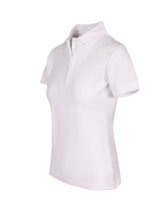 Ladies 100% Cotton Pique Knit Polo - kustomteamwear.com