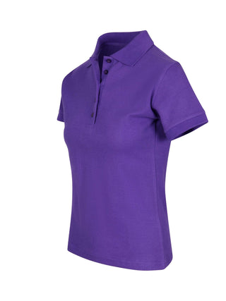 Ladies 100% Cotton Pique Knit Polo - kustomteamwear.com