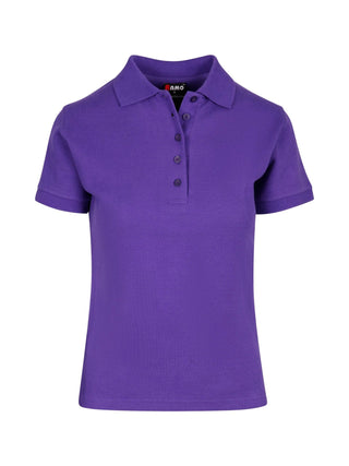 Ladies 100% Cotton Pique Knit Polo - kustomteamwear.com
