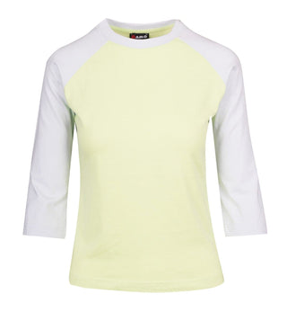 Ladies 3/4 Sleeve Raglan Tees - kustomteamwear.com