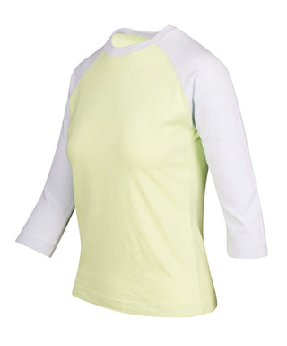 Ladies 3/4 Sleeve Raglan Tees - kustomteamwear.com