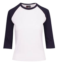 Ladies 3/4 Sleeve Raglan Tees - kustomteamwear.com