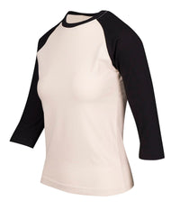 Ladies 3/4 Sleeve Raglan Tees - kustomteamwear.com