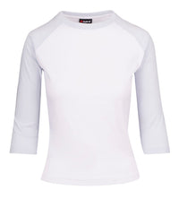 Ladies 3/4 Sleeve Raglan Tees - kustomteamwear.com