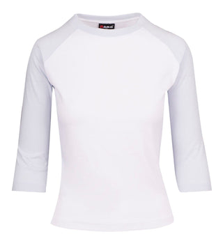 Ladies 3/4 Sleeve Raglan Tees - kustomteamwear.com
