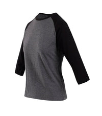 Ladies 3/4 Sleeve Raglan Tees - kustomteamwear.com