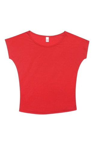 Ladies Bat Wing Tee - kustomteamwear.com