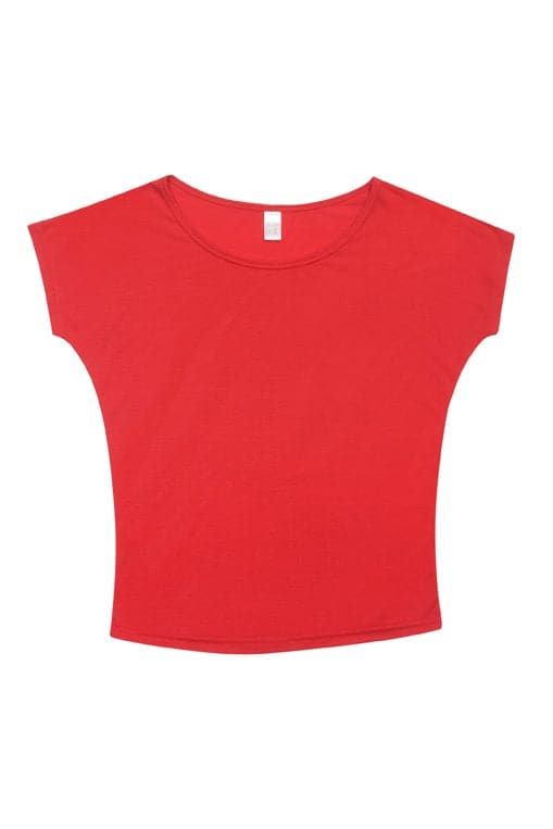 Ladies Bat Wing Tee - kustomteamwear.com